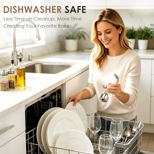 Stainless Steel Spiral Dough Hook for 4.5/5QT Tilt-Head Stand Mixers