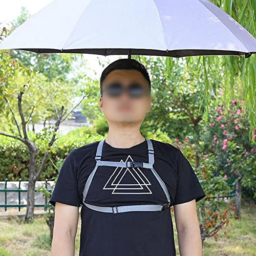 Hands-Free Backpack Umbrella Holder for Outdoor Hiking and Fishing