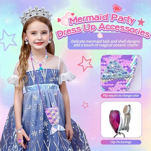 Cherry Tale Mermaid Gift Set for Girls - Locked Diary & Plush Pillow