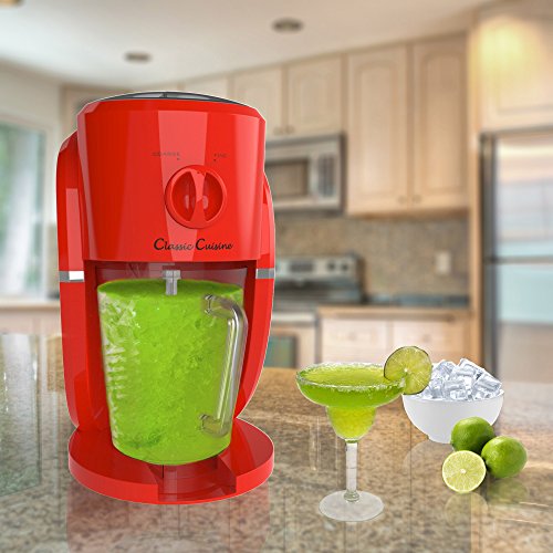 Frozen Drink Maker with Ice Shaver & Crusher - Perfect for Margaritas & Slushies