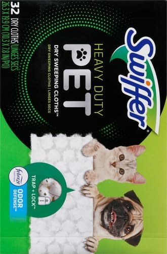 Skiennix Sweep & Mop Refill Pads - Heavy-Duty Multi-Surface Cleaning Cloths | 32 Count (Pack of 2)