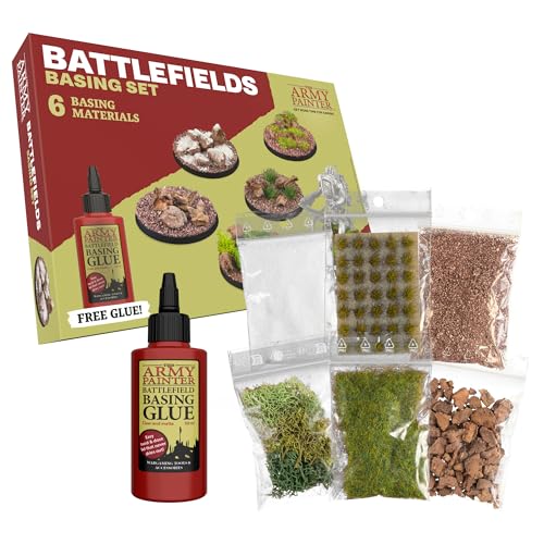 Miniature Basing Kit for Wargaming Terrain and Model Dioramas
