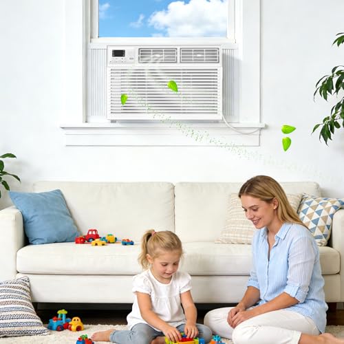 10,000 BTU Window Air Conditioner for Rooms up to 450 Sq Ft