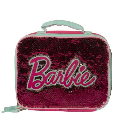 Barbie 4-Piece Flip Sequin School Backpack Set for Girls