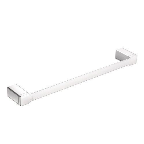 Moen YB8824CH 90 Degree Modern 24-Inch Single Bathroom Single Towel Bar, Chrome