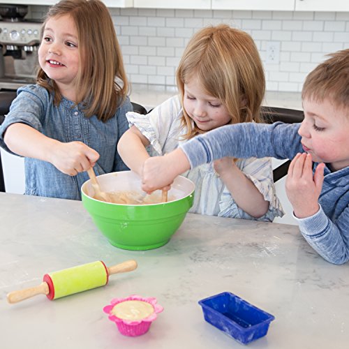 30-Piece Kids Real Baking Tools and Child-Sized Cookware Set