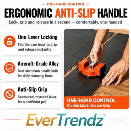 Heavy Duty Floor Gap Fixer Suction Cup Tool for Laminate and Hardwood