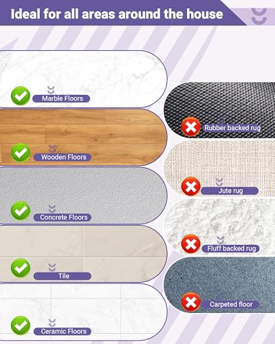 20-Piece Non-Slip Rug Gripper Set for Hardwood and Tile Floors