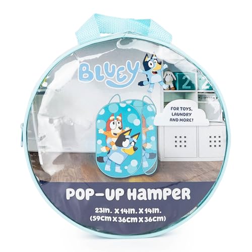 Kids Pop-Up Mesh Laundry Hamper - Foldable Storage Basket for Toys