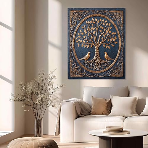 Premium Copper Wall Art Panel - Rustic & Modern Design