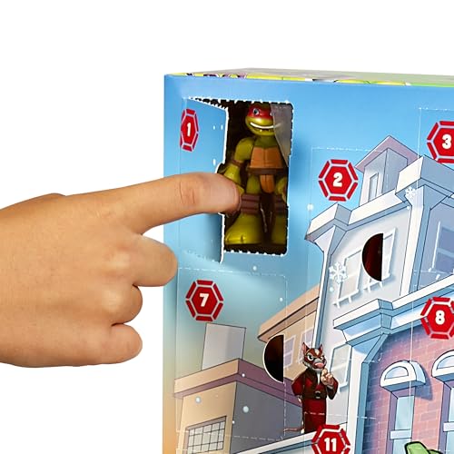 Teenage Mutant Ninja Turtles Holiday Countdown Calendar with Action Figures