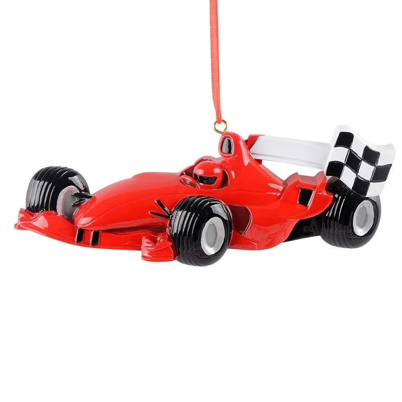 MAXORA Race Car Christmas Ornament 2026 - Personalized Racing Keepsake (Variation: Race Card)