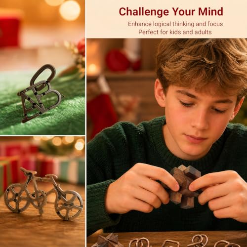 Kysthyra Advent Calendar 2026 Brain Teaser 24 Day Christmas Countdown - Blown01