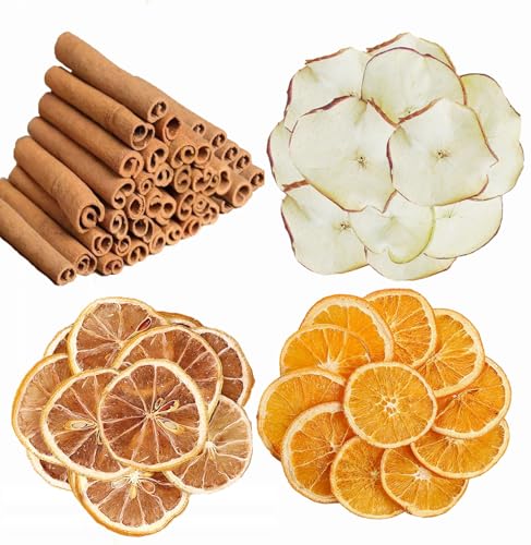 Dried Orange and Cinnamon Stovetop Potpourri Simmering Kit, 140g