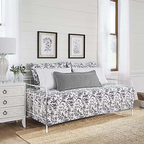 4-Piece Quilted Daybed Bedding Set with Matching Shams & Bolster Cover