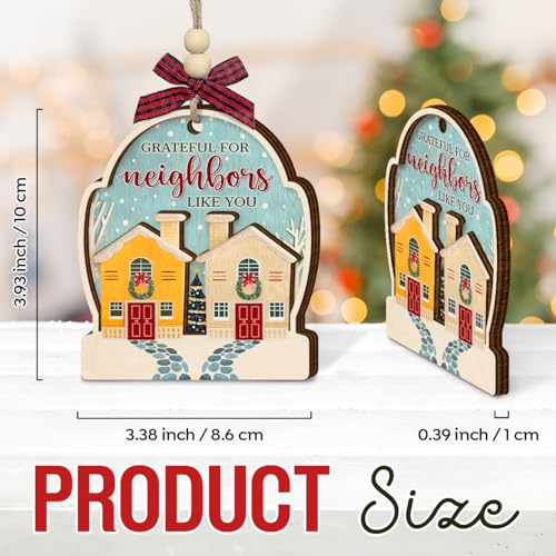 Neighbor Christmas Ornament 2026 - Heartfelt Neighbor Appreciation Gift