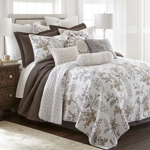 King Duvet Cover - 100% French Flax Linen - Cocoa - 106x94in.