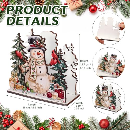 Christmas Snowman Napkin Holder - Classic Style for Holiday Tables