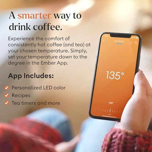 Ember Temperature Control Smart Mug 2 - White / 14 Oz - App-Controlled Heated Coffee Mug