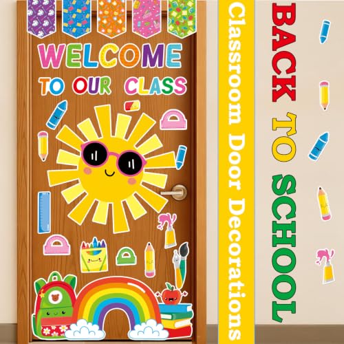 Welcome to Our Class Bulletin Board Decoration Set - Laminated Classroom Decor