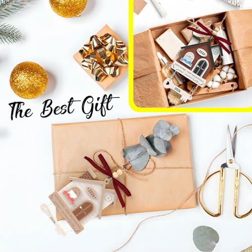 2026 New Home Wooden Ornament with Key Design Keepsake Gift