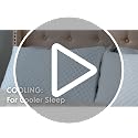 Cooling Body Pillow with Shredded Memory Foam – Adjustable Gel Pillow for Hot Sleepers