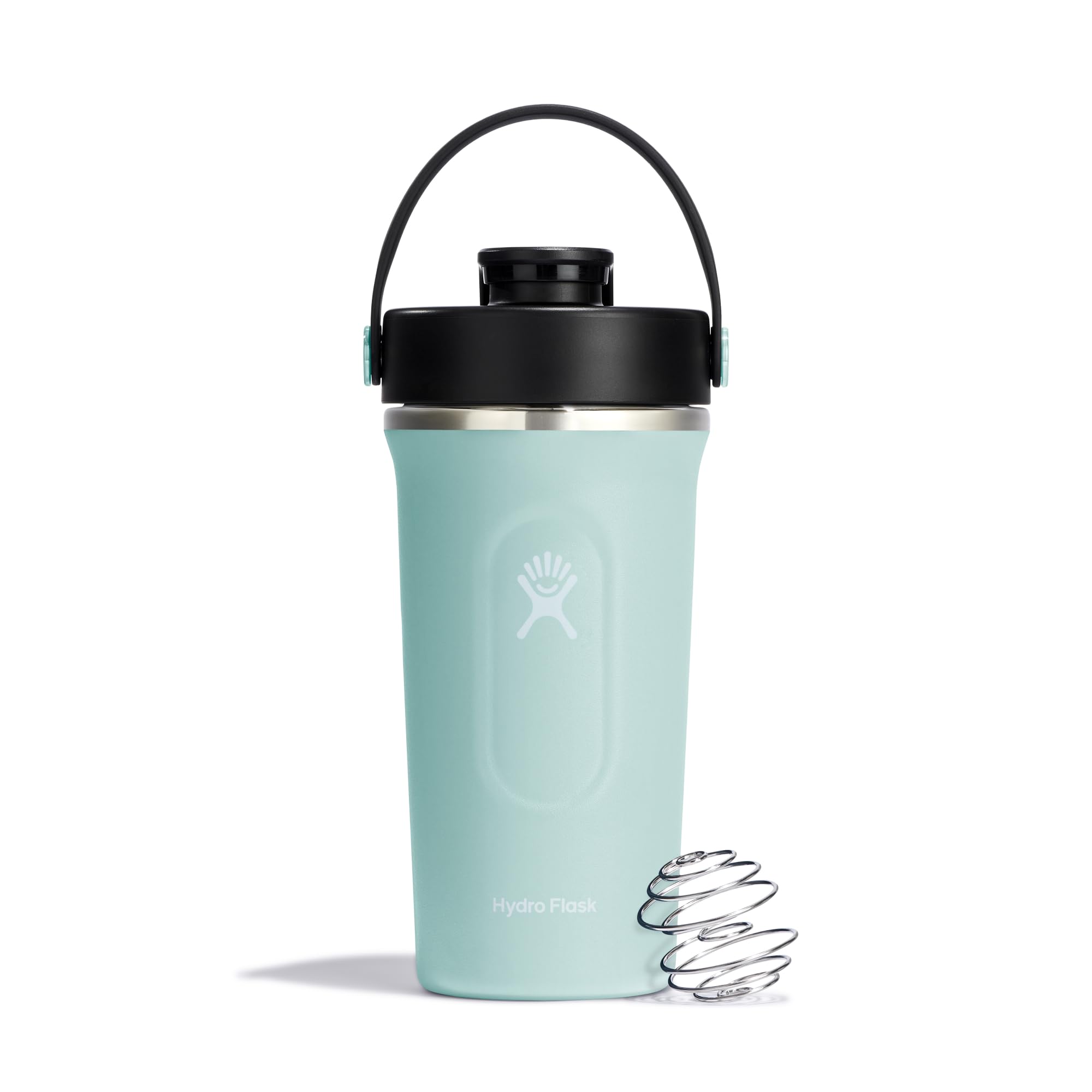 Hydro Flask Shaker Bottle – Insulated Stainless Steel Gym Bottle for Pre Workout & Protein 24 Oz Dew