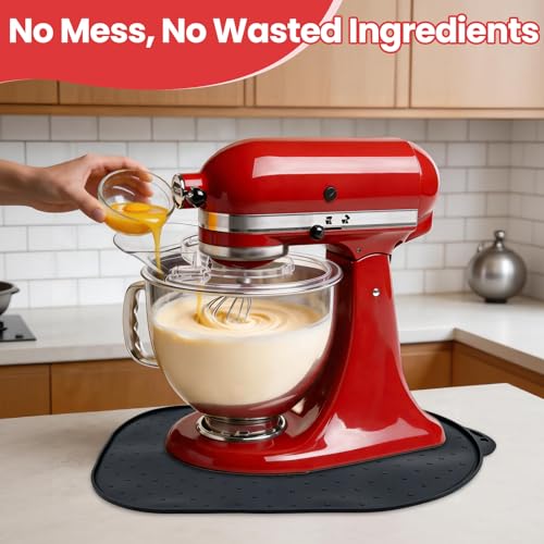 3.5 Quart Tilt-Head Stand Mixer Pouring Shield and Non-Slip Mat Set