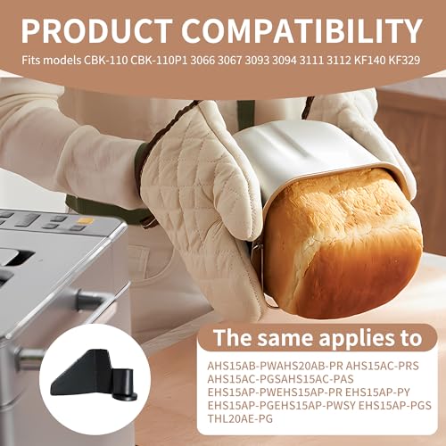 2-Pack Kneading Paddle for CBK-110 and CBK-110P1 Bread Makers