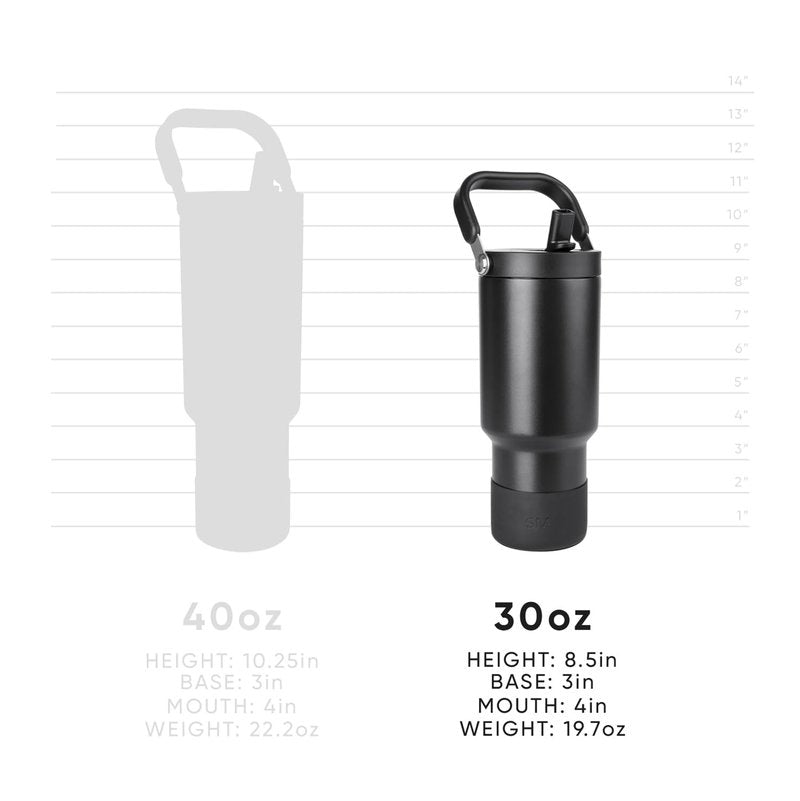 Simple Modern Trek Pivot | 30oz Flip Straw Tumbler with Handle | Water Bottle & Boot | Interchangeable Straw & Chug Lids | Insulated Stainless Steel Jug | Gym Sports Outdoors | Kelly Green