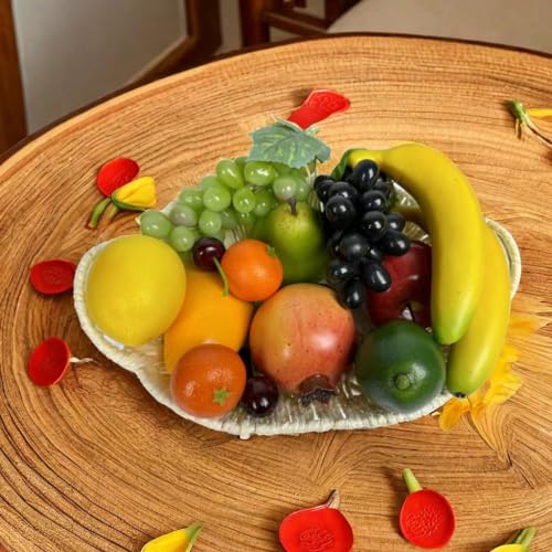 17-Piece Artificial Fruit Set for Home Decor and Photography