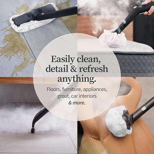 Dupray Neat Steam Cleaner for Home - Multipurpose Chemical-Free Steamer with 17 Accessories