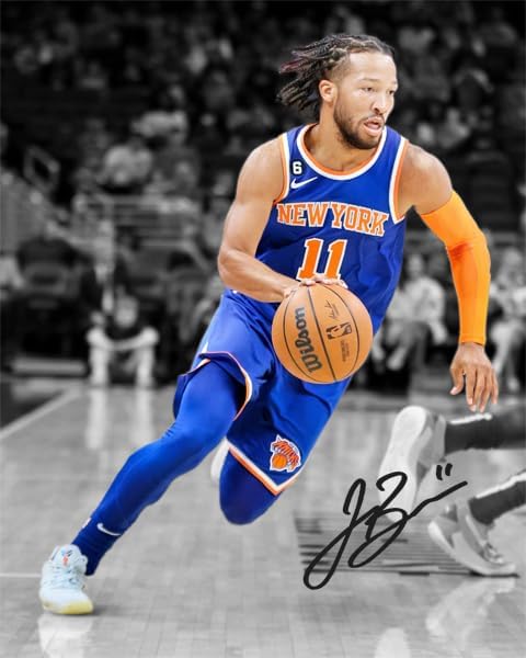 Jalen Brunson Signed Autograph Wall Art - 8x10 Sports Memorabilia Print