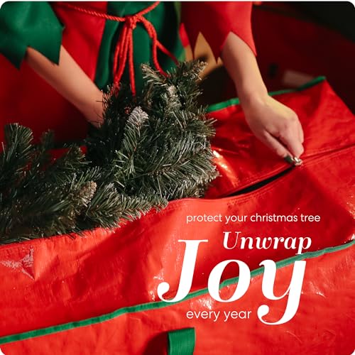 Waterproof Christmas Tree Storage Bag for 7.5 Foot Artificial Trees