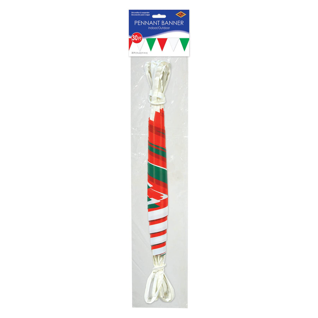 Outdoor Pennant Banner, 17 by 30-Feet (Pack of 4)