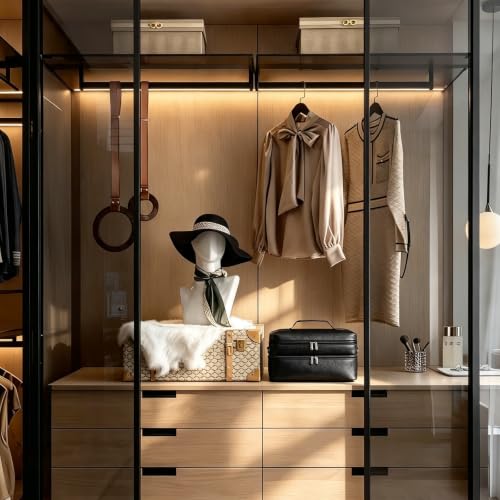 Black Lockable Adult Toy Storage Bag Discreet Organizer with Dual Locks