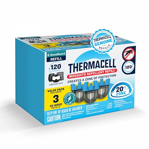 Thermacell E-ZoneGuard Mosquito Repellent Refill 120-Hour Pack
