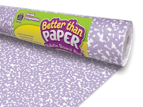 Composition Purple Bulletin Board Paper Roll, 4ft x 12ft