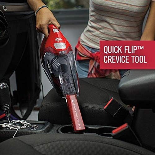 Dirt Devil Scorpion Plus Handheld Vacuum Cleaner - Powerful Suction & Lightweight Design | Includes Quick Flip Crevice Tool