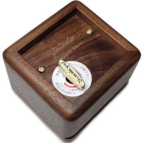Solid Walnut Wood Music Box - You Are My Sunshine with Photo Frame