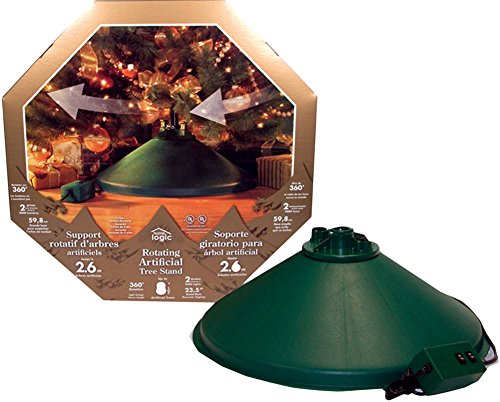 360-Degree Rotating Christmas Tree Stand for Artificial Trees up to 8.5 ft