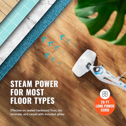 10-in-1 Steam Mop and Detachable Handheld Steam Cleaner with Accessories