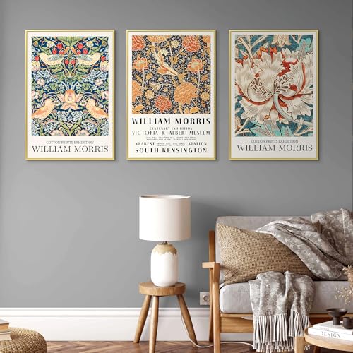 Upsimples 20x30 Poster Frame - Gold, Easy Slide-In Assembly, 3 Pack