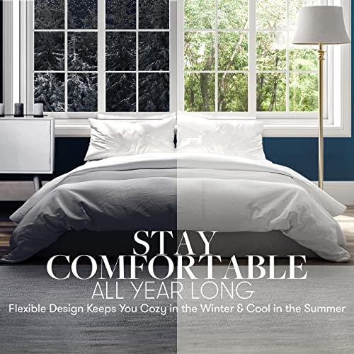 Beckham Hotel Collection Twin/Twin XL Down Alternative Comforter - Navy Blue