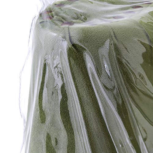 Clear Vinyl Recliner Cover - Waterproof Armchair Protector for Pets