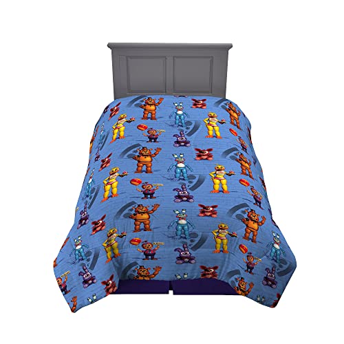 Franco Kids Bedding Soft Microfiber Comforter, Twin, Five Nights At Freddy's