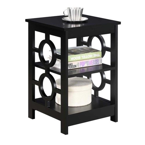 Convenience Concepts Ring End Table, Black