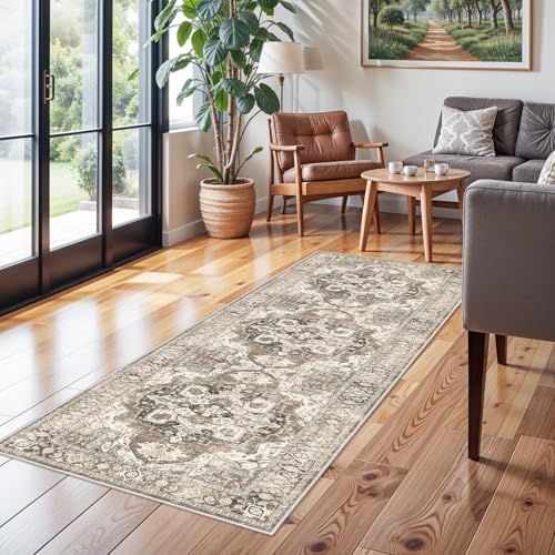 Washable 2x6 Hallway Runner Rug, Non-Slip Soft Kitchen Carpet