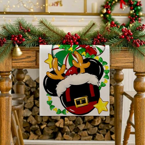 Christmas Table Runner 13x72 Inch Holiday Xmas Home Decor Party Tablecloth