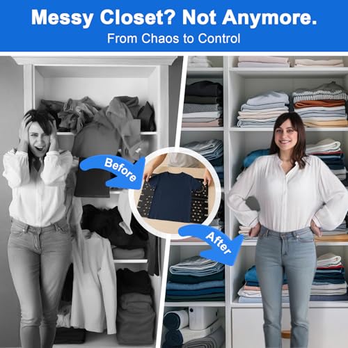 Adjustable Shirt Folding Board for Laundry – Durable PP Clothes Folder